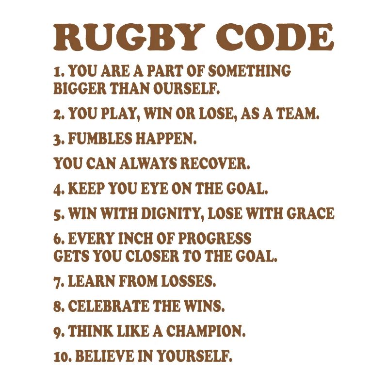 RUGBY CODE TEAM COACH
