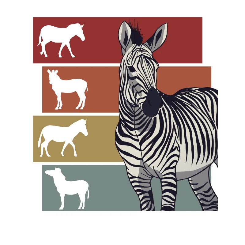 Zebra Zebras Steppenzebra Geschenk