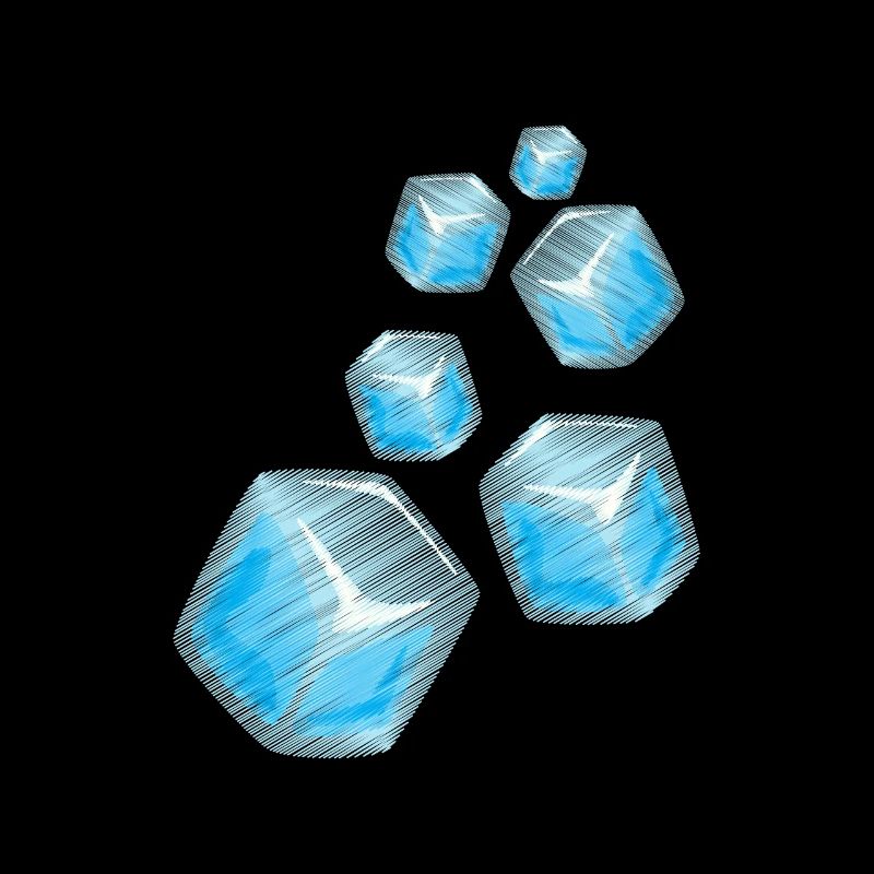 blocs de glace