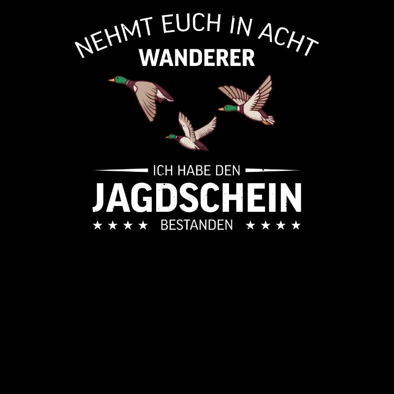 Jagdschein Jägerprüfung Jäger Jagd Hirsch Geschenk