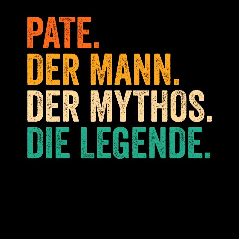 Pate Der Mann Der Mythos Die Legende Geschenkidee