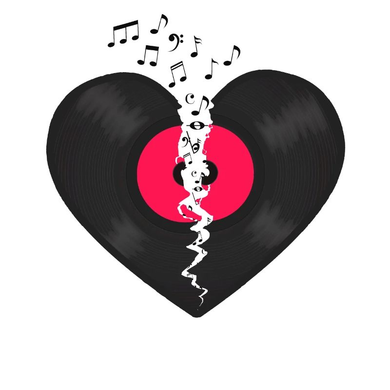 Broken Heart LP Vinyl Record Flying Notes