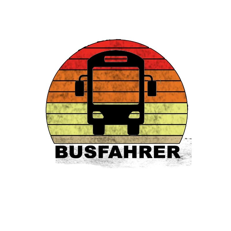 Busfahrer Retro Transporter