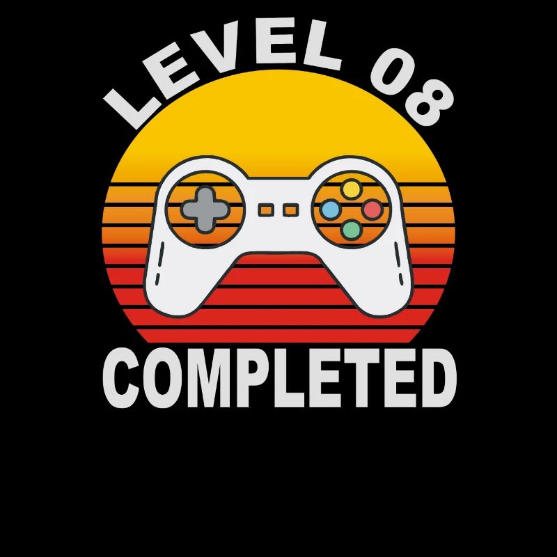Video Game Level 8 Completed