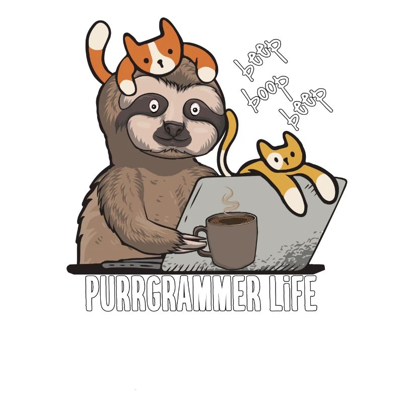 Funny Cat Programmer Computer Science Gift