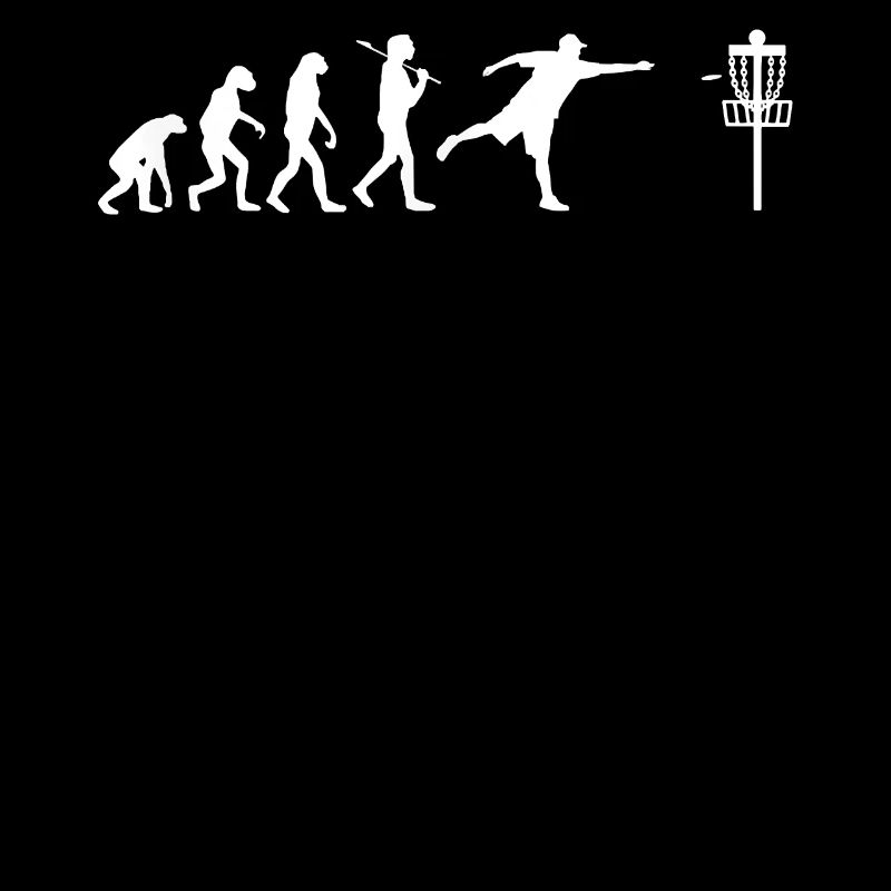 Disc Golf Evolution Funny Disc golfeurs