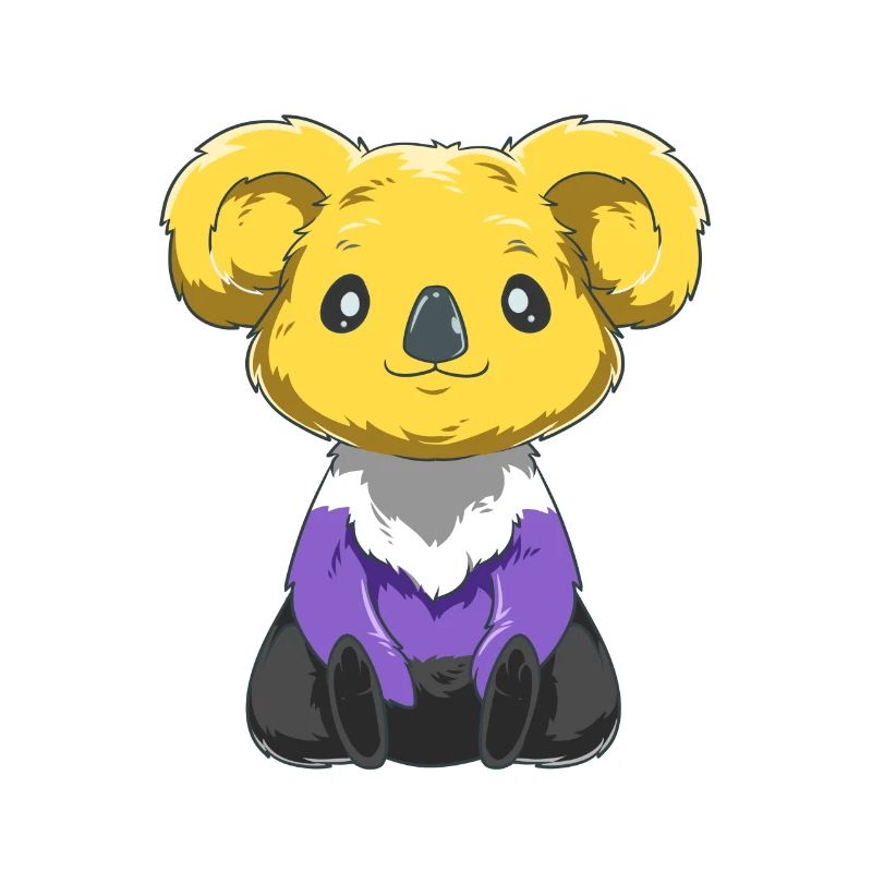 Cute Nonbinary and Genderqueer Koala