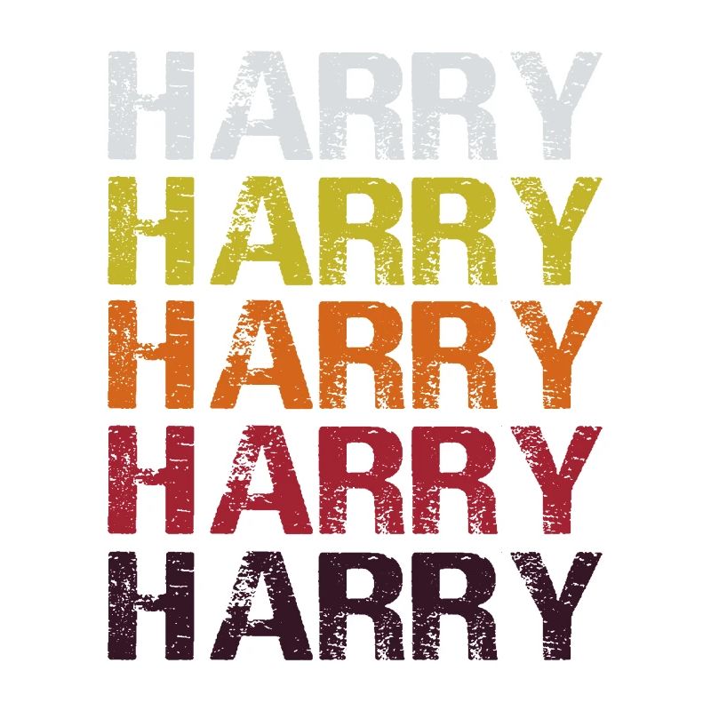 Harry Harry pattern Harry lettering