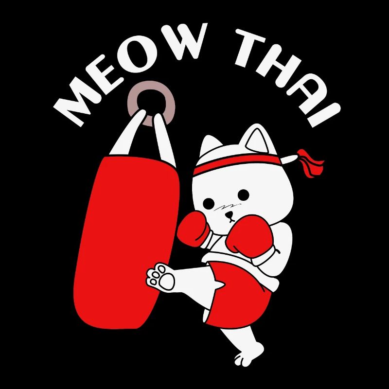 Chat de boxe thaï