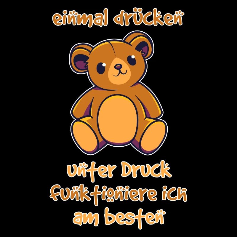 Bärchen Teddy Bär Spruch Geschenkidee