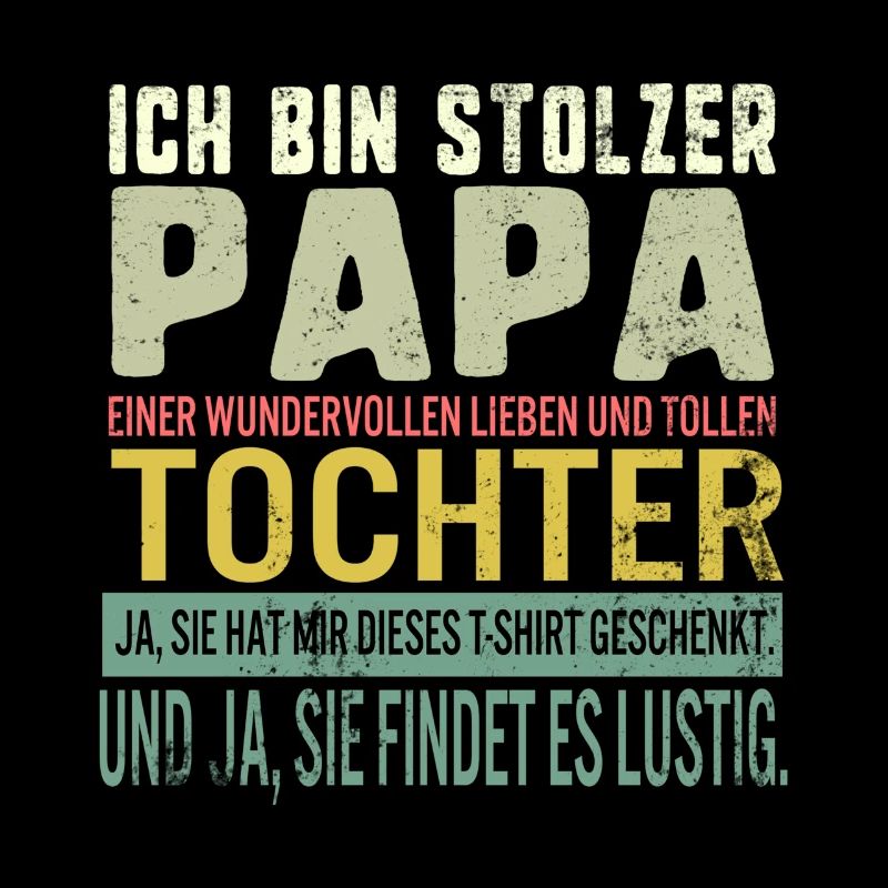 Papa Tshirt MännerGeschenk für den Vater oder