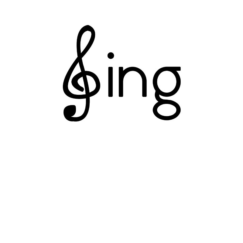 sing note key word image notes