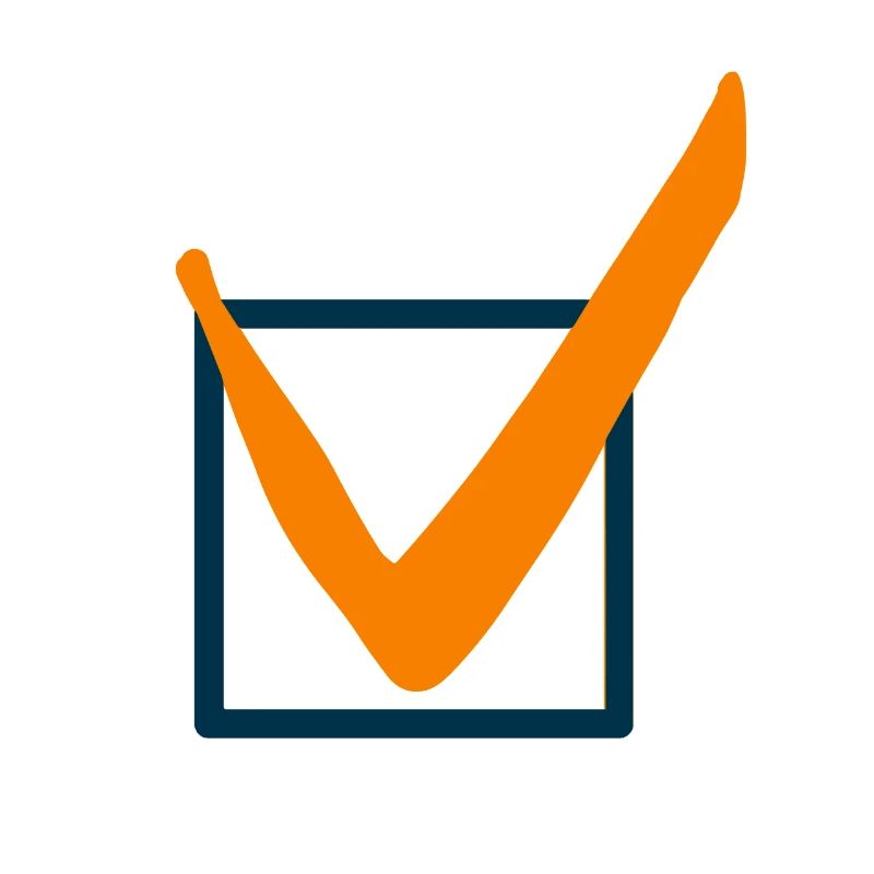 Check mark characters