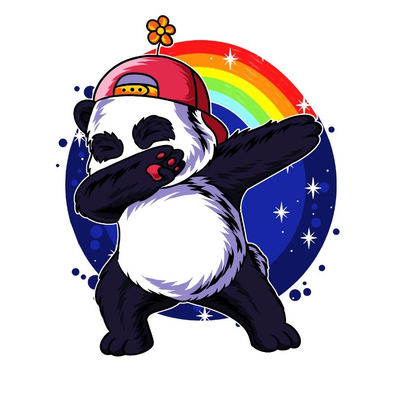 Dabbing Panda Dab Panda Bear Dancing Gift