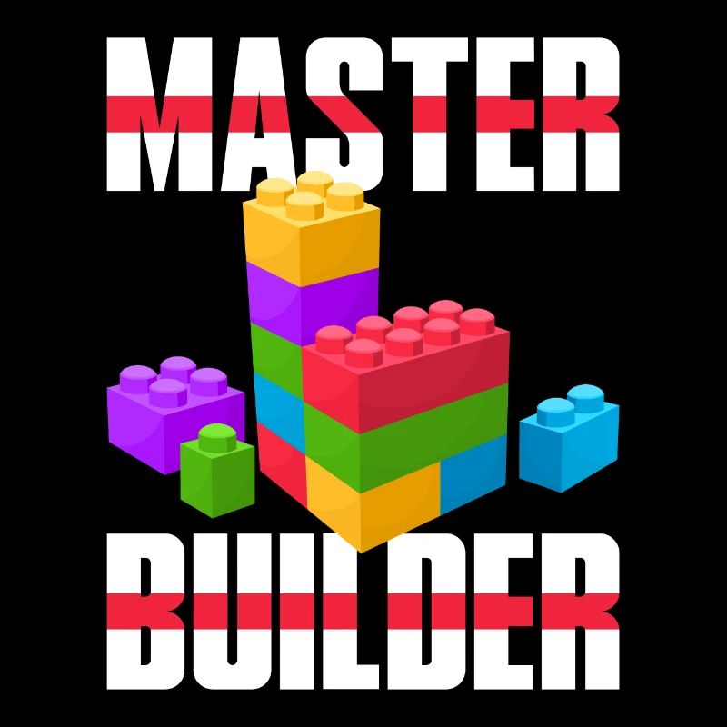 | de chemises Master Builder Mignon Maître Constructeur de blocs