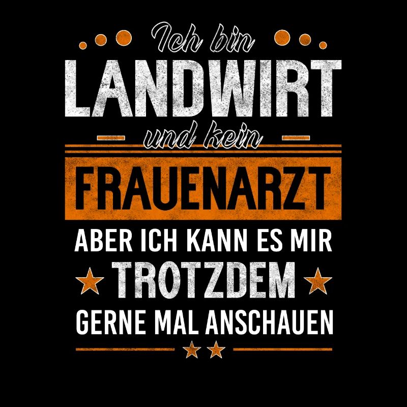 Landwirt Acker Trecker Hühner Bauer Geschenk