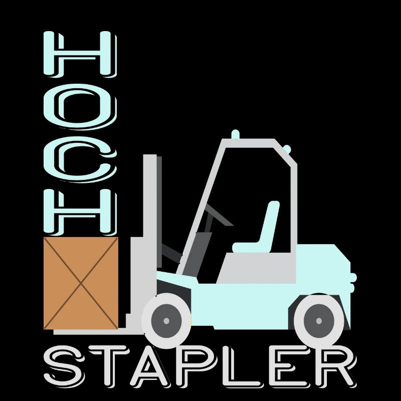 Hochstapler Staplerfahrer Gabelstaplerfahrer Lager