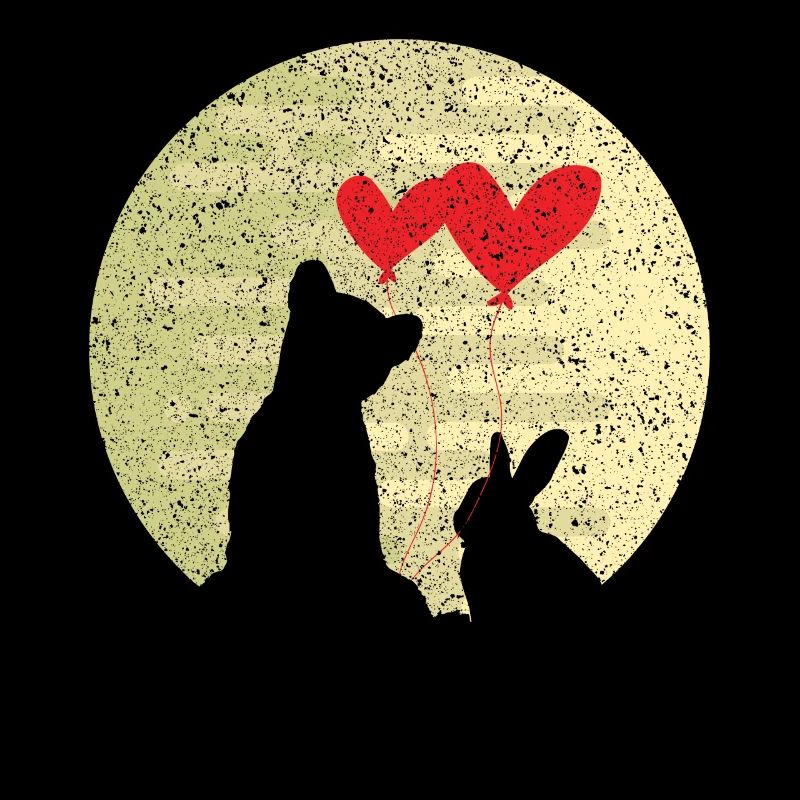 Lapin mignon Ours d'amour Bague mariage Relation