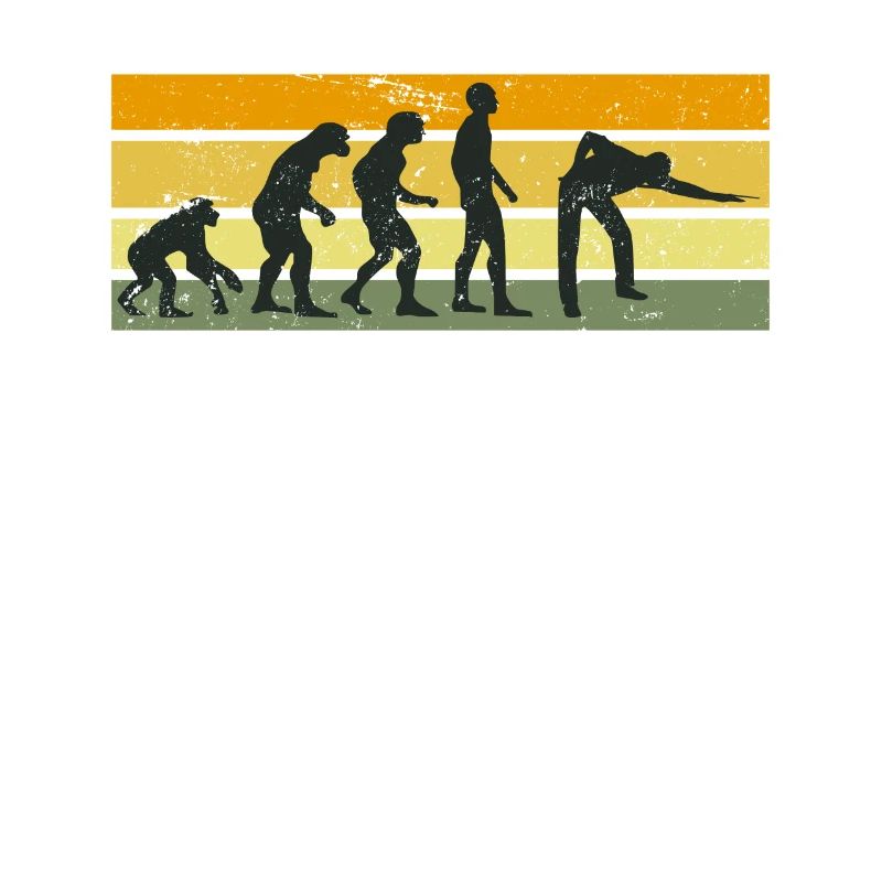Snooker Billiards Evolution Monkey Human 8-Ball