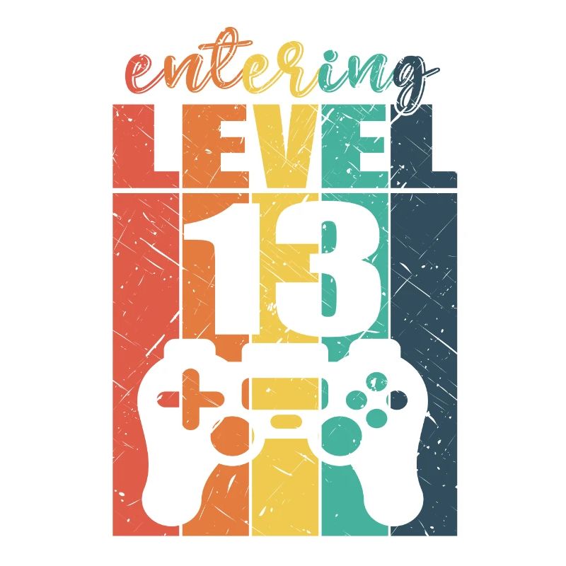Level 13 Gaming Controller 13. Geburtstag