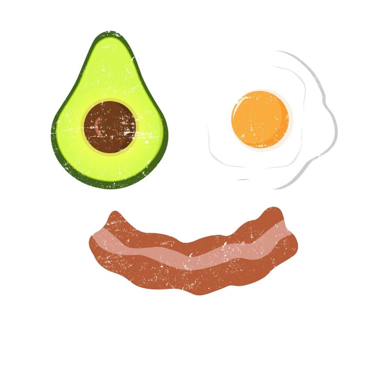 Brunch Breakfast Bacon Egg Avocado Fried Egg