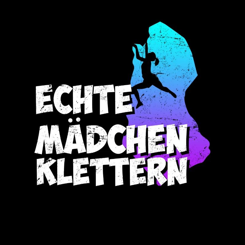 Echte Mädchen Klettern