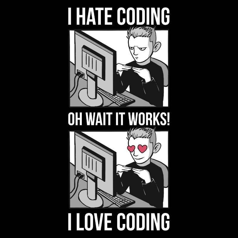 I Love Coding Programmer Cadeau