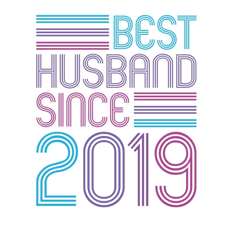 Bester Ehemann seit 2019 2. Hochzeitstag