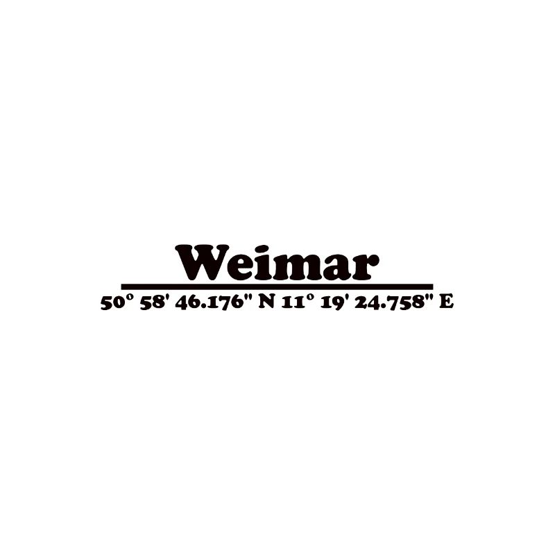 Weimar coordinates