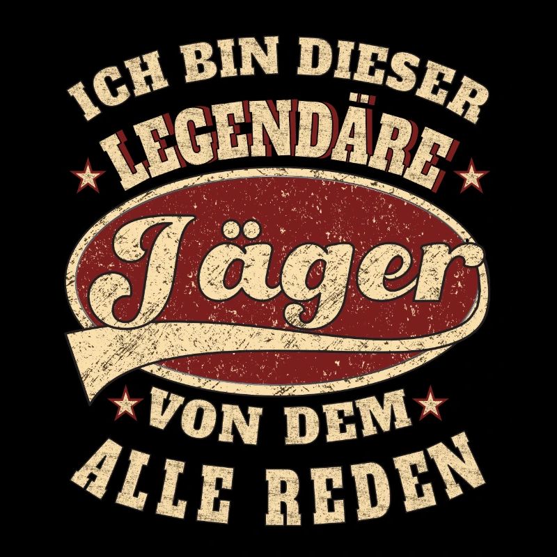 Jäger Ich bin dieser legendäre Jäger