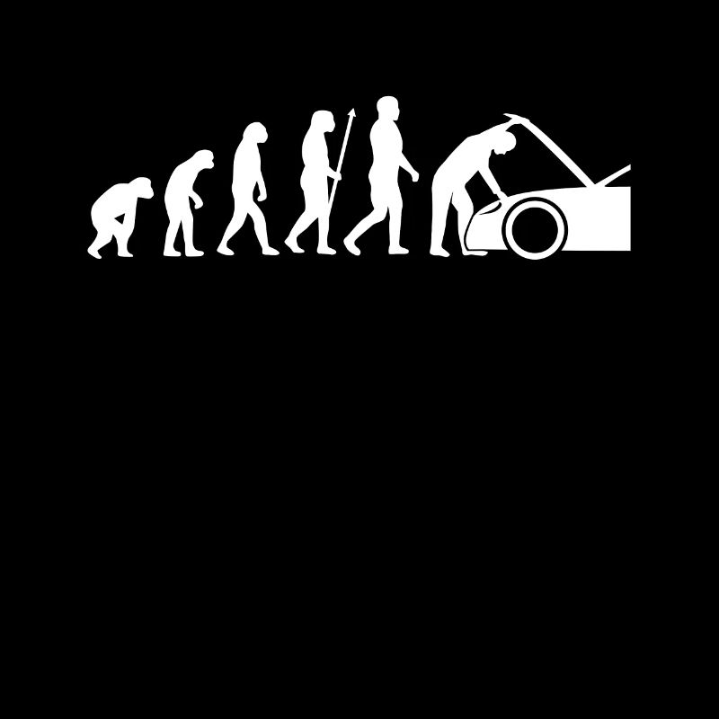 Mechanic Evolution Car Car Mechanic Work