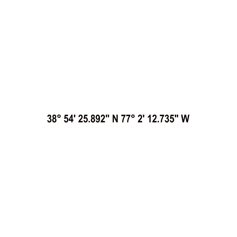 Washington D.C. Coordinates