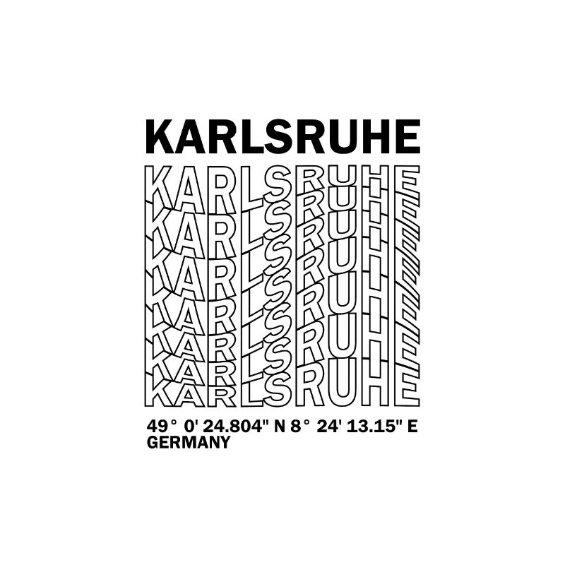 Coordonnées de Karlsruhe