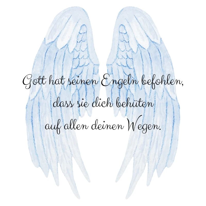 Dieu a commandé à ses anges de dire ange gardien