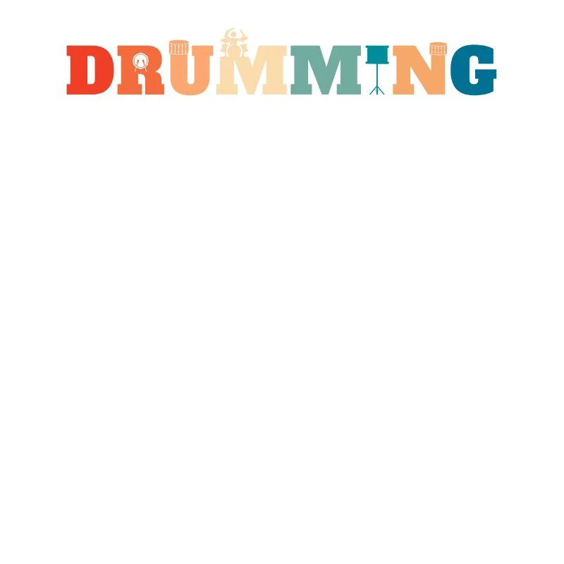 Retro Drums Drummer Vintage Drummer