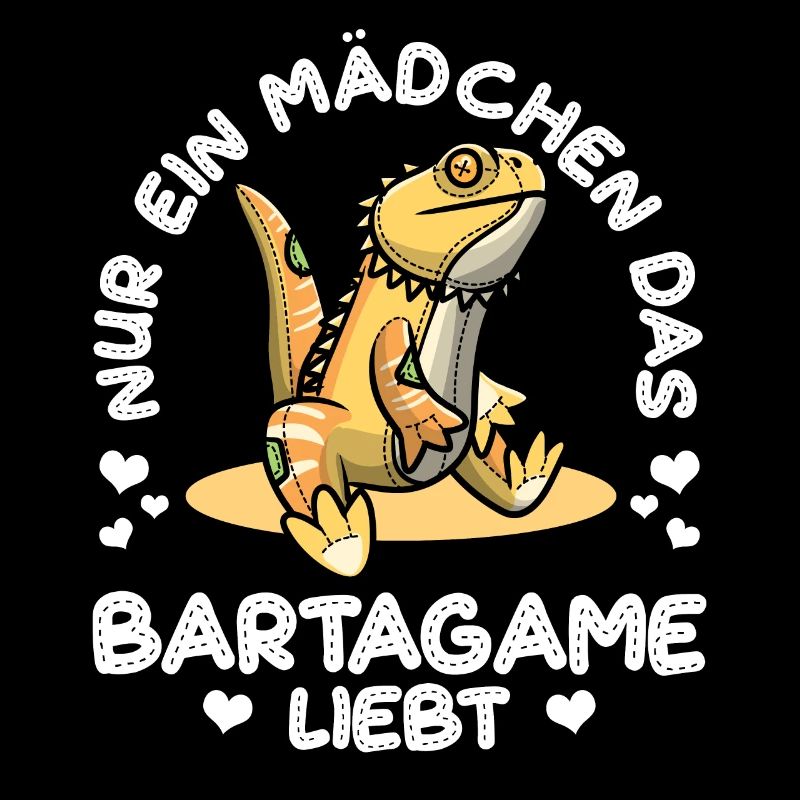Bartagame Mädchen Reptil Eidechse
