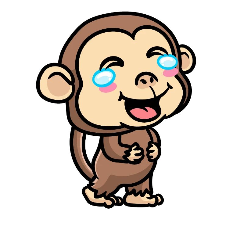 Émoticône de singe Emotion Monkey Lover