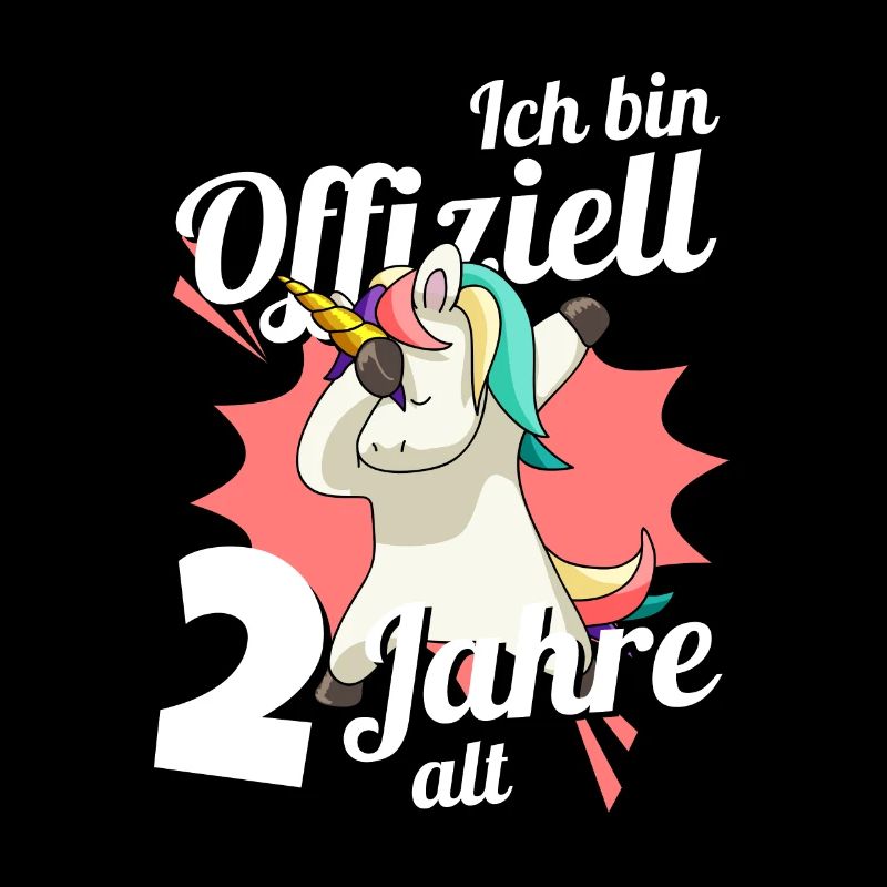 2. Geburtstag Dabbendes Einhorn Kindergeburtstag