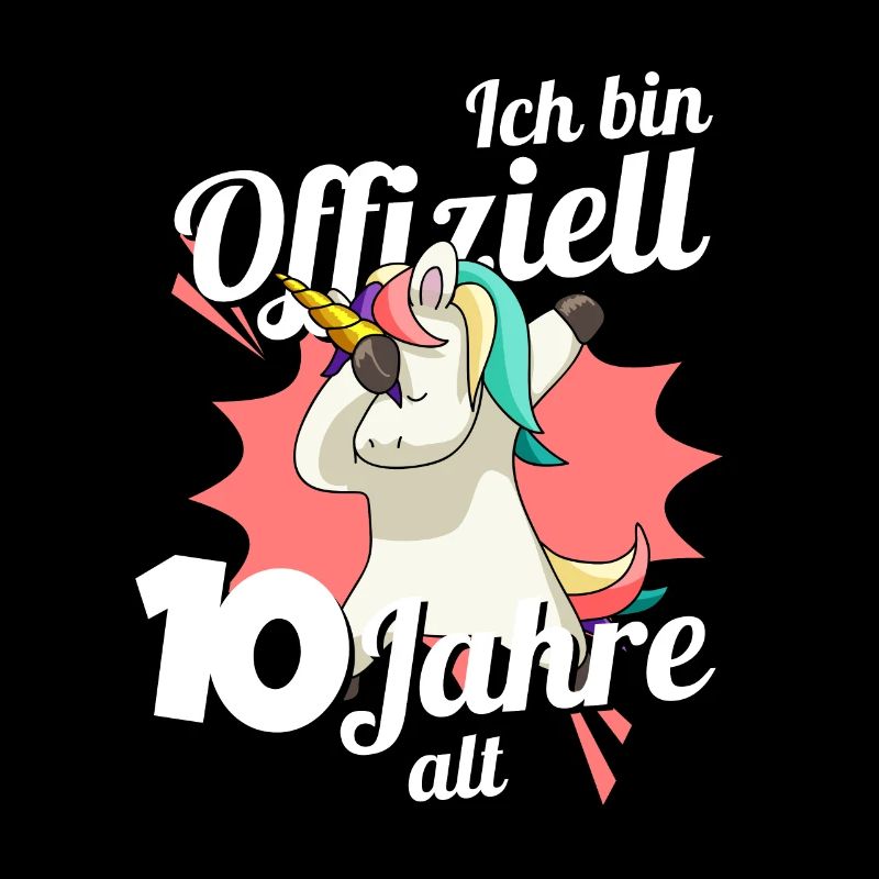 10. Geburtstag Dabbendes Einhorn Kindergeburtstag