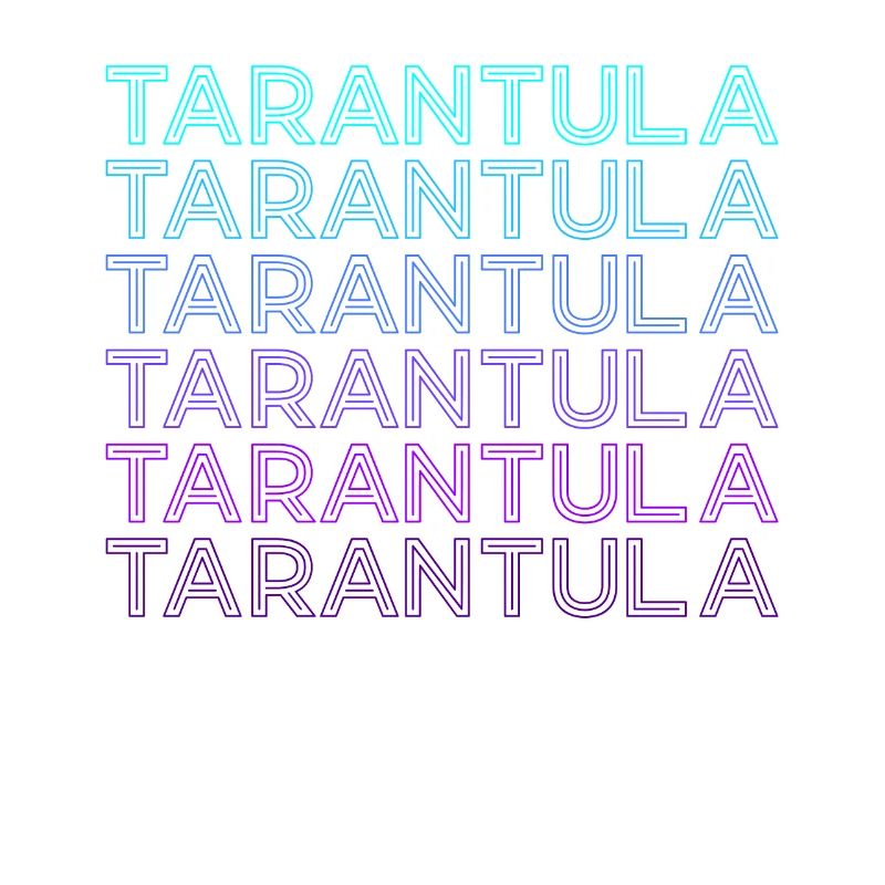 Tarantula Spider Retro