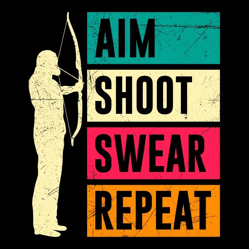 Aim Solve Swearing Again Archery