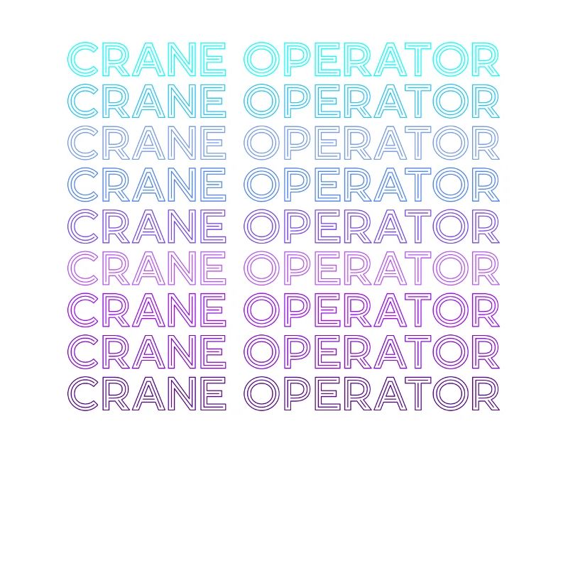Crane operator Retro