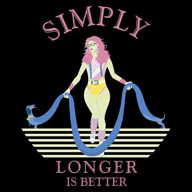 Simply longer is better.