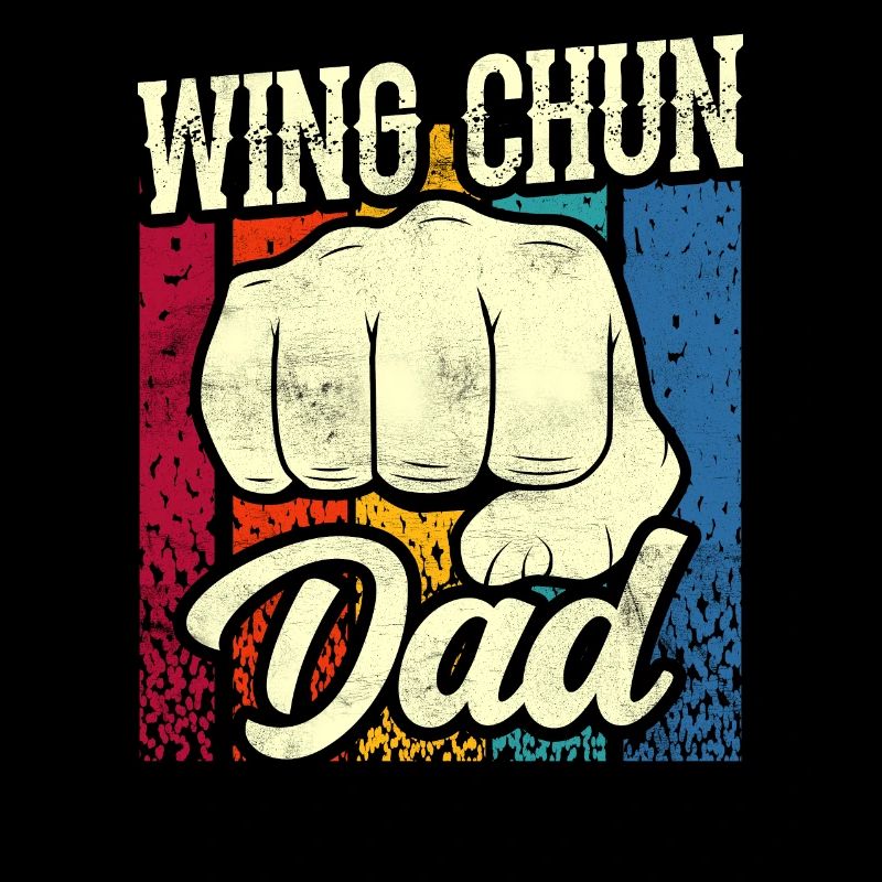 Wing Chun Papa Kampfsport Trainer Kampfkunst