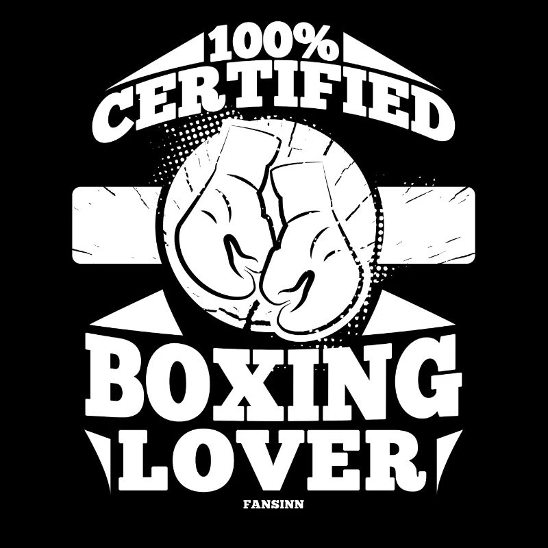 Amateur de boxe 100% certifié