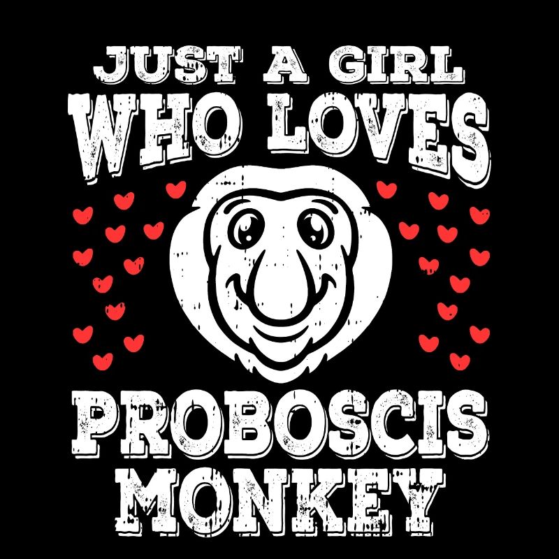 Proboscis-Affe Langnase