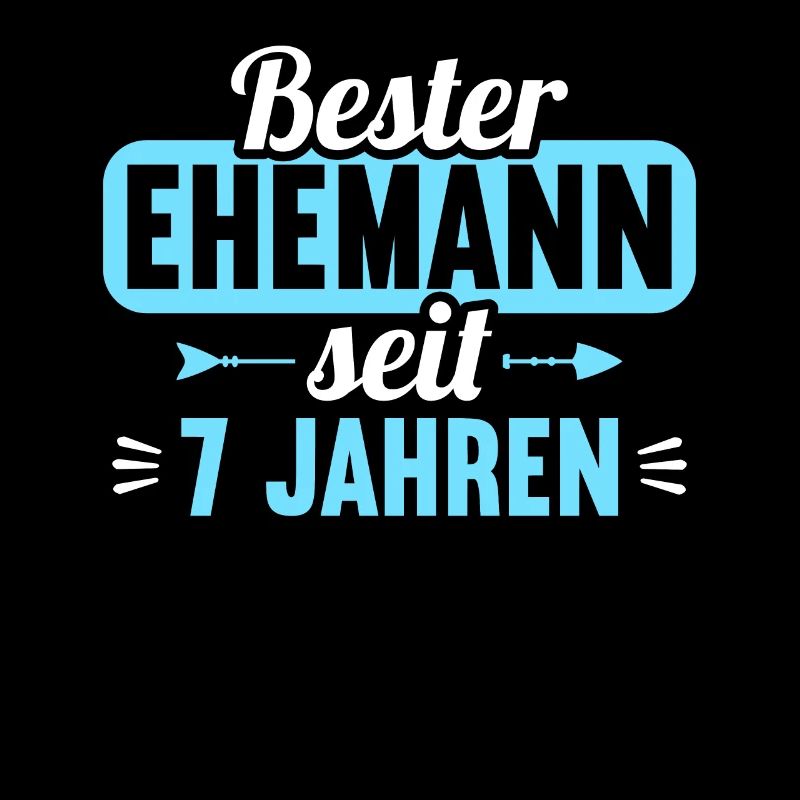 Beste Ehefrau Bester Ehemann seit 7 Jahren