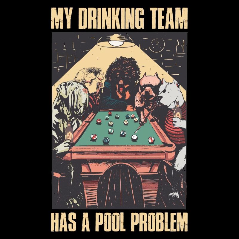 Pool Problem Billard Geschenk