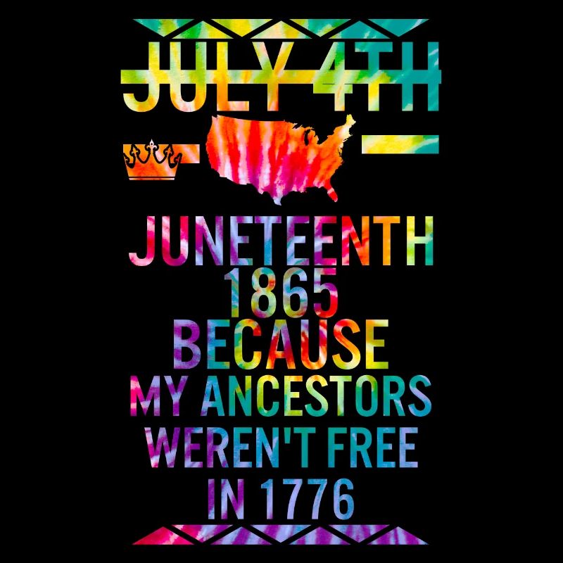 Juneteenth Day Mes ancêtres n’étaient pas libres en 1776