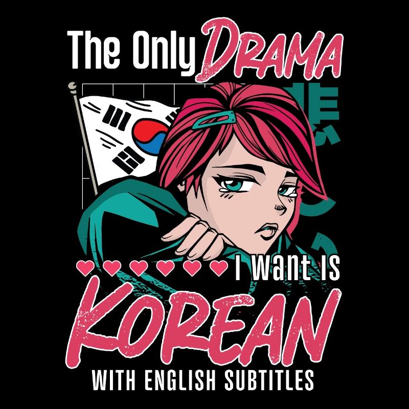 Design pop coréen pour un fan de mode K-Pop